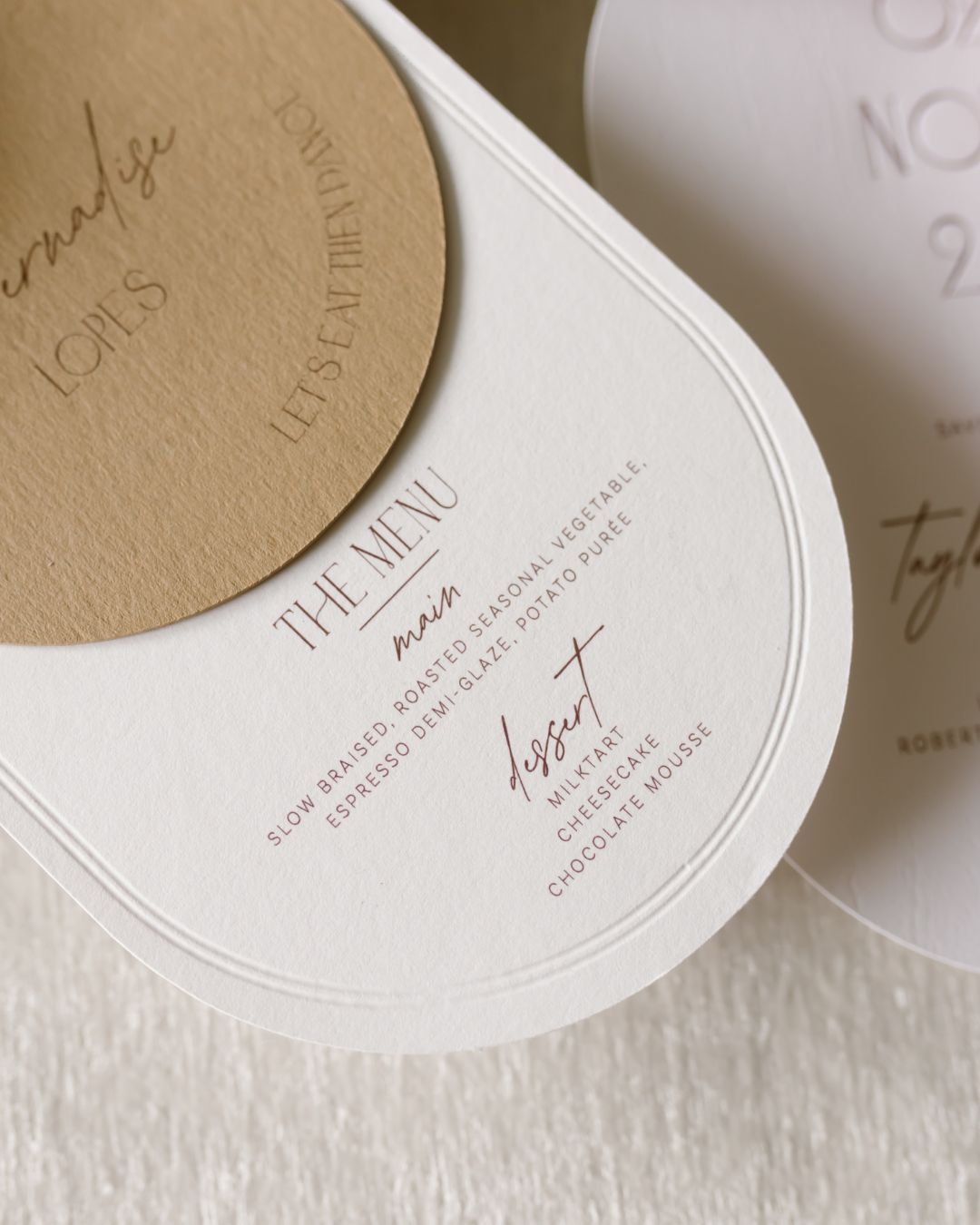 bespoke wedding stationery Cape Town