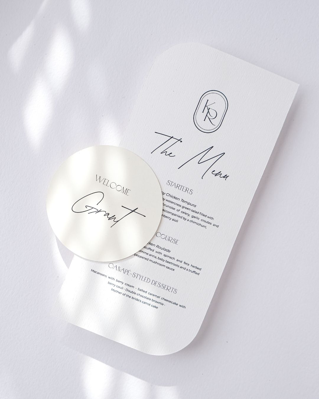 bespoke wedding stationery Cape Town
